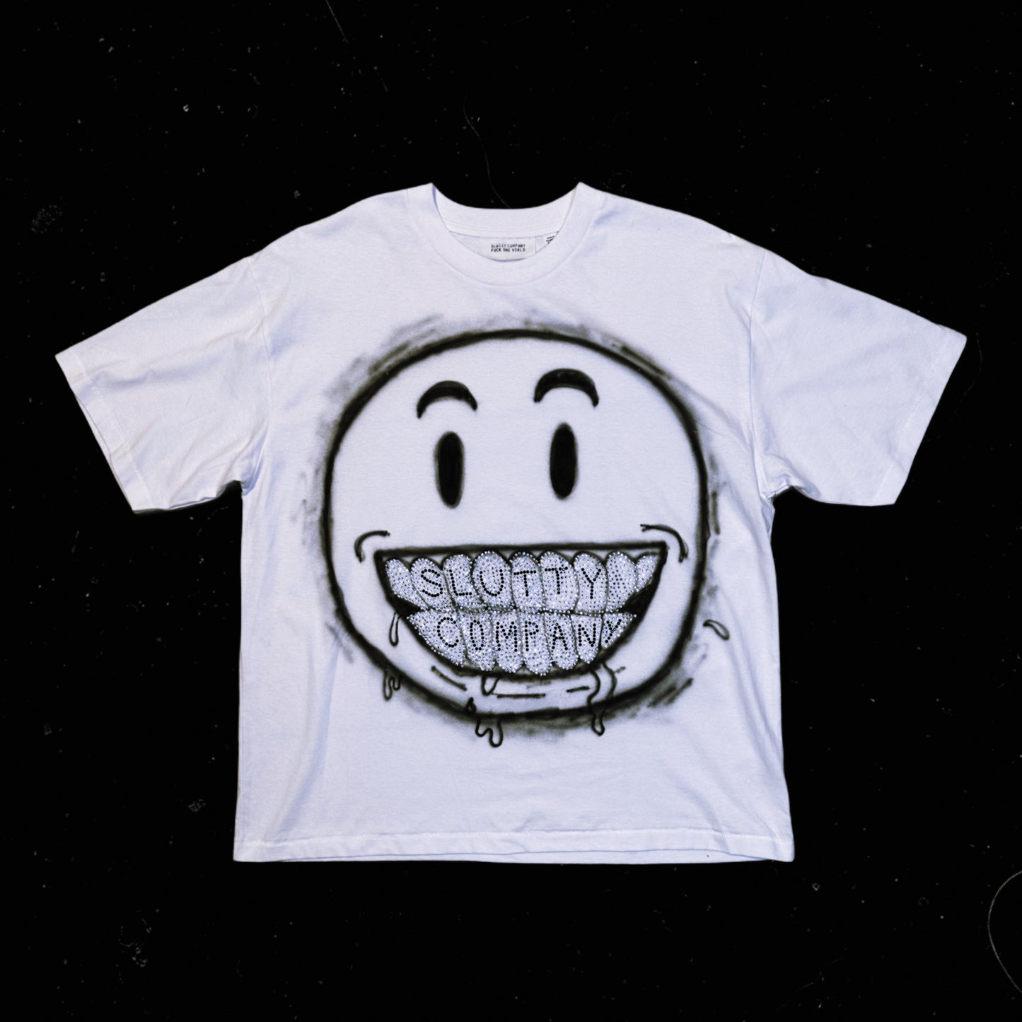 DROOLY original character boxy/oversized tee (M)