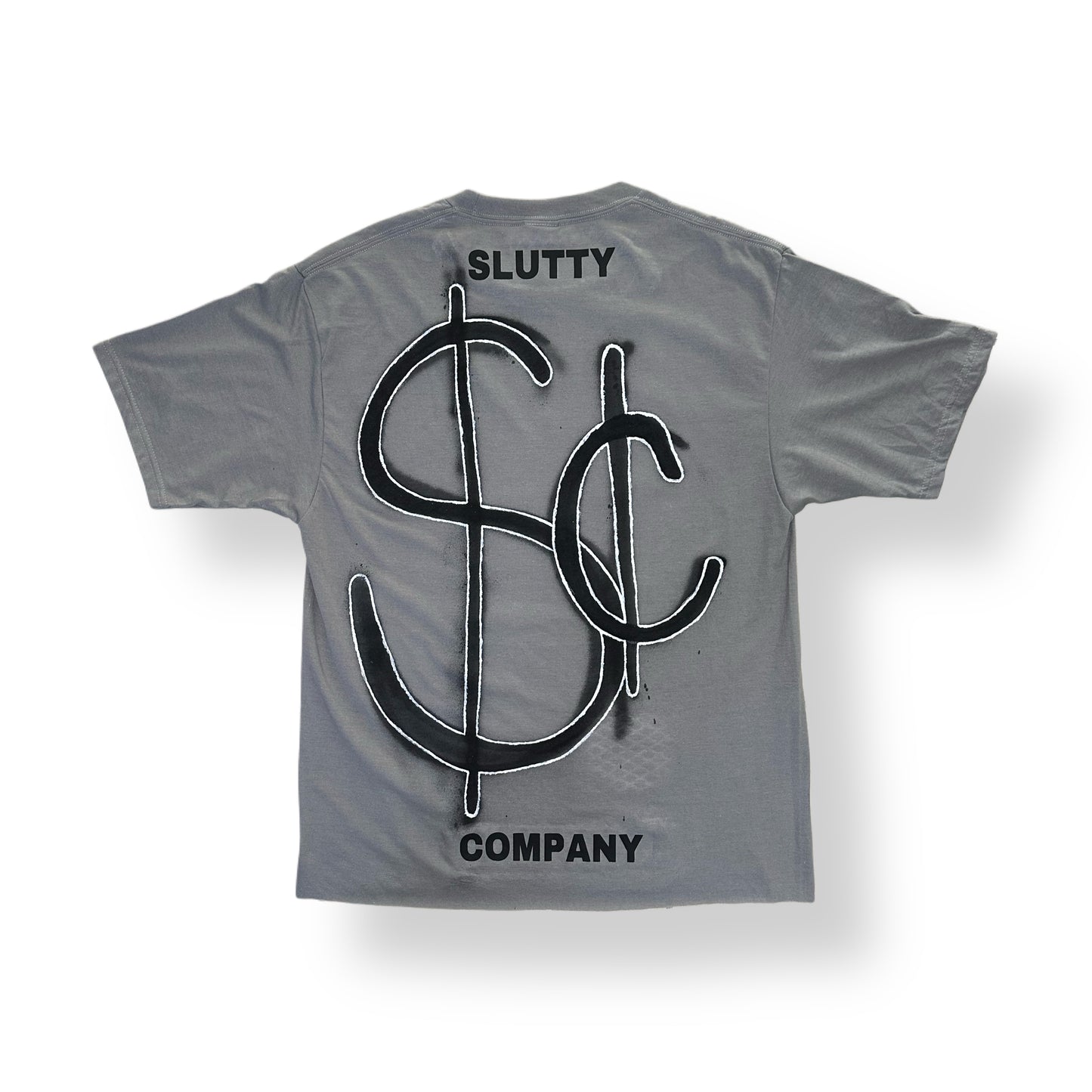 Black/White/Grey Cropped T-shirt