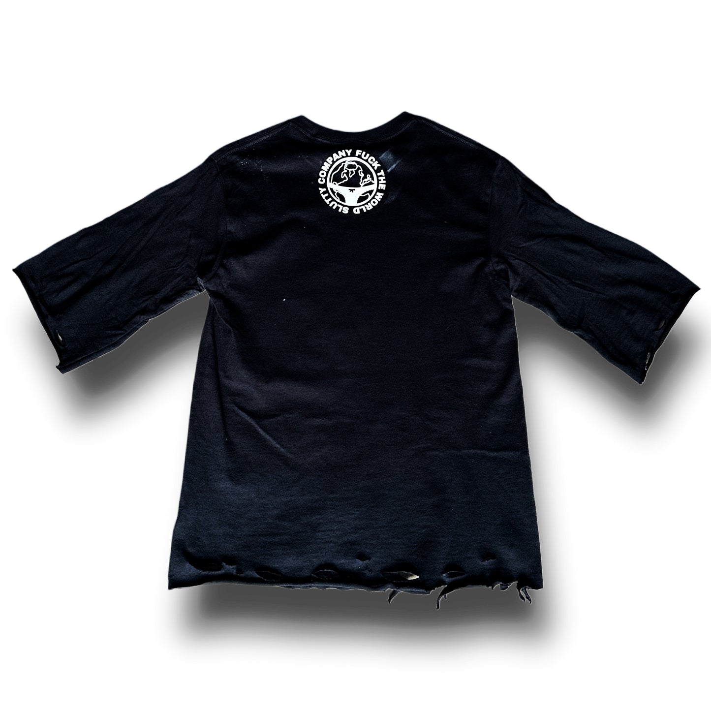 Human Extinction Boxy Cropped Tee (S)