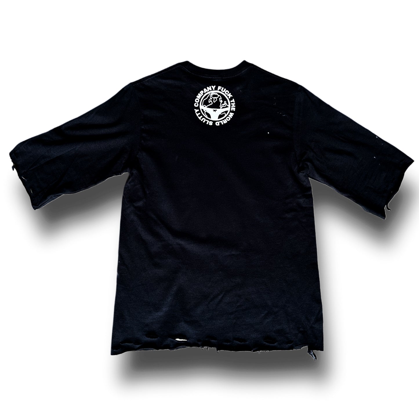 Human Extinction Boxy Cropped Tee (S)