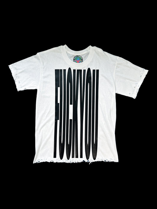 Cropped/Distressed T-Shirt