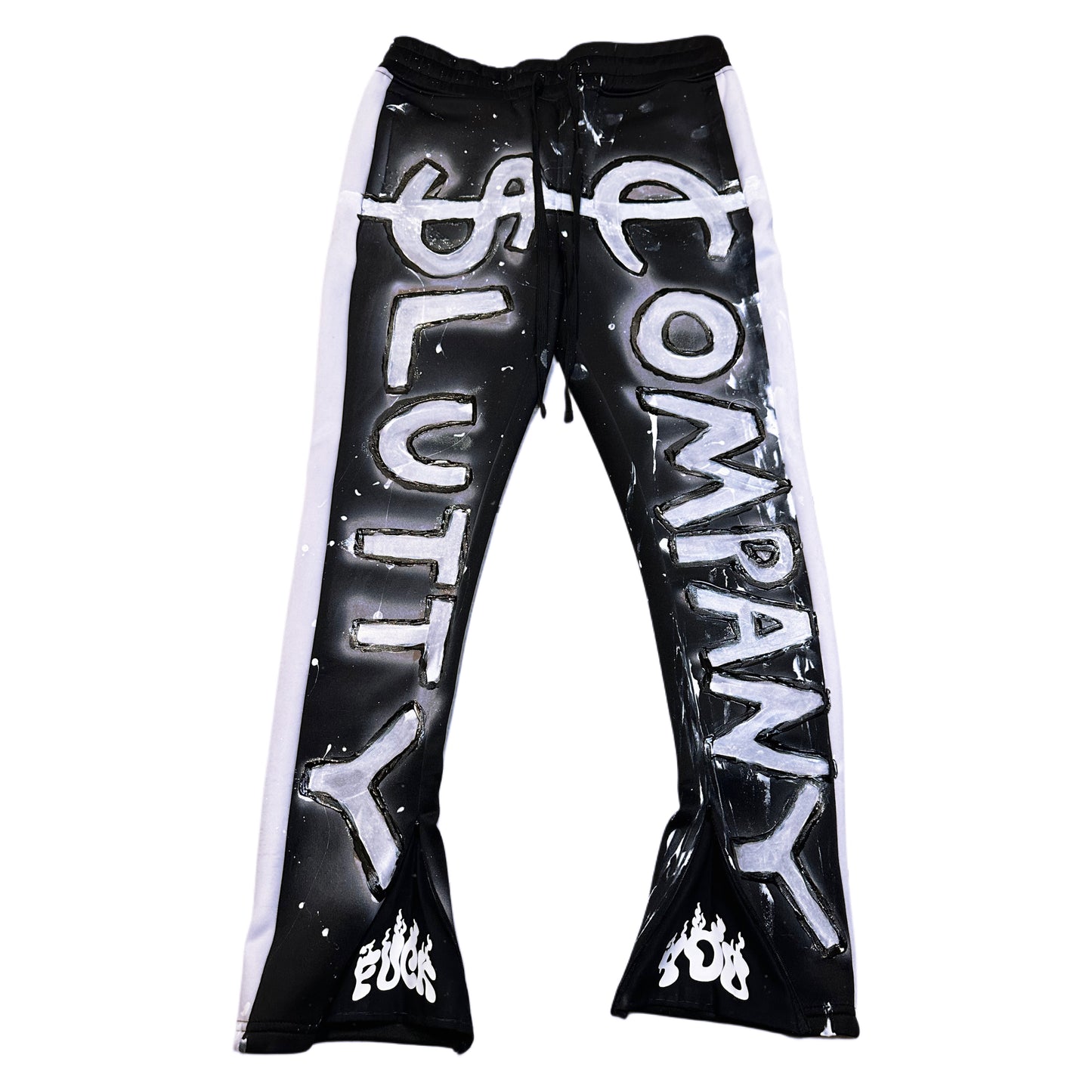 FUCK-YOU Flared Joggers (M)