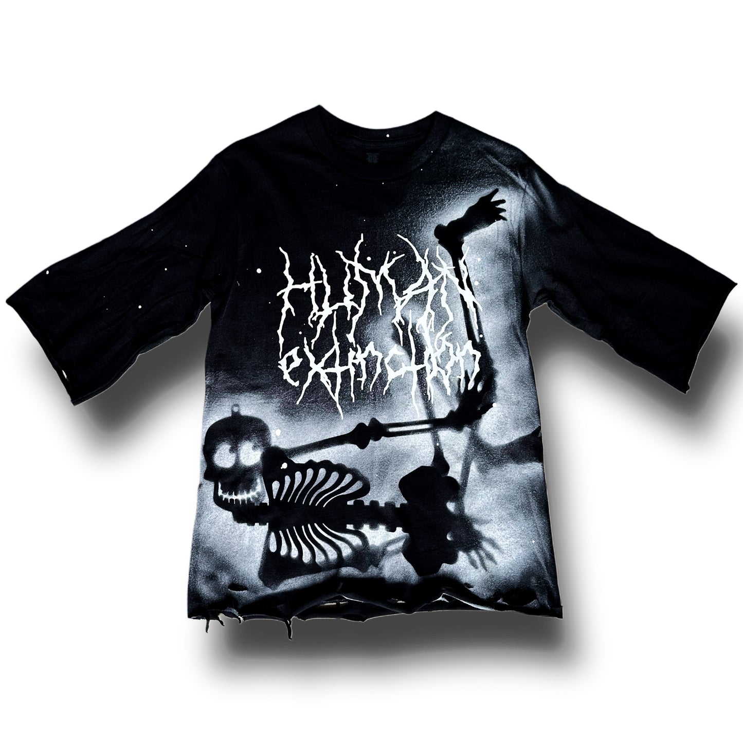 Human Extinction Boxy Cropped Tee (S)