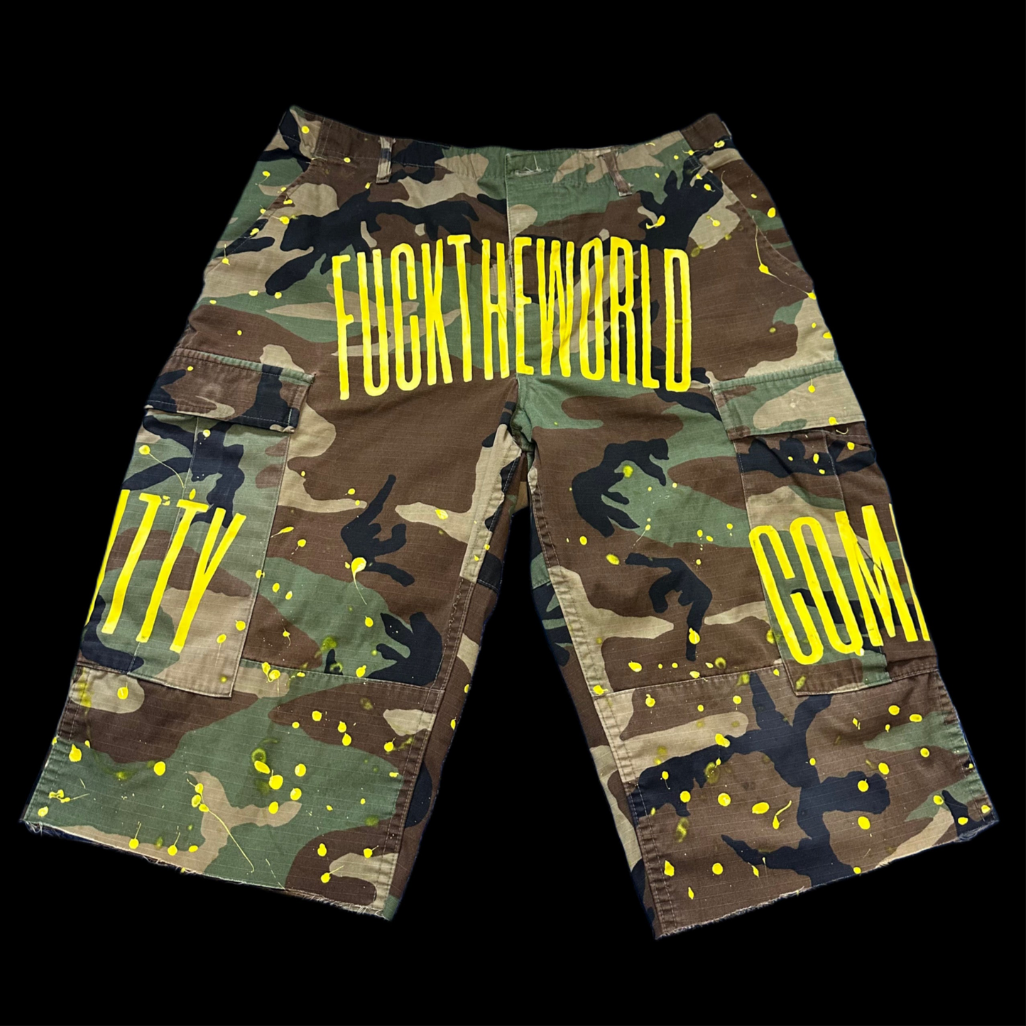 Camouflage Cargo Shorts