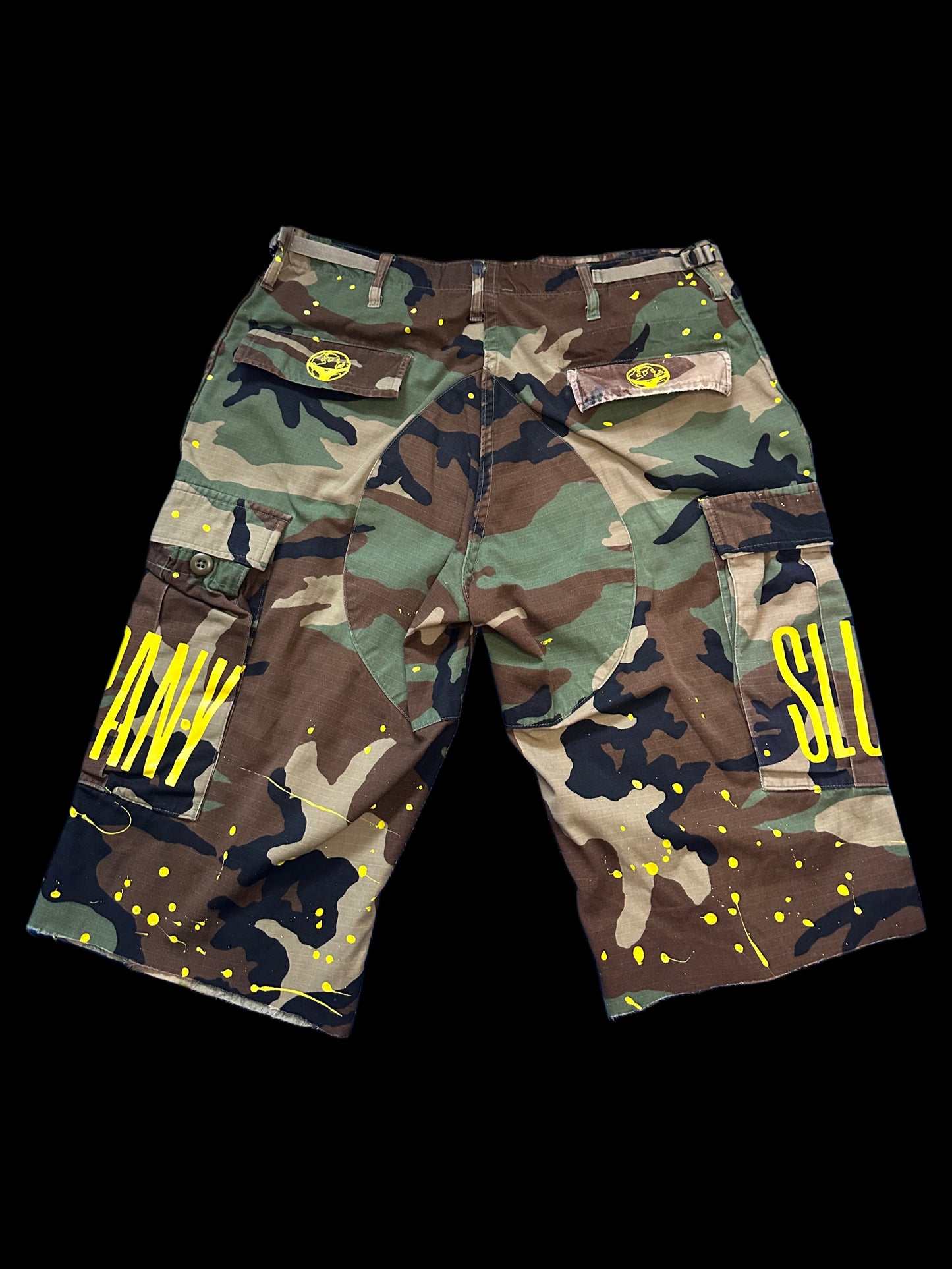Camouflage Cargo Shorts