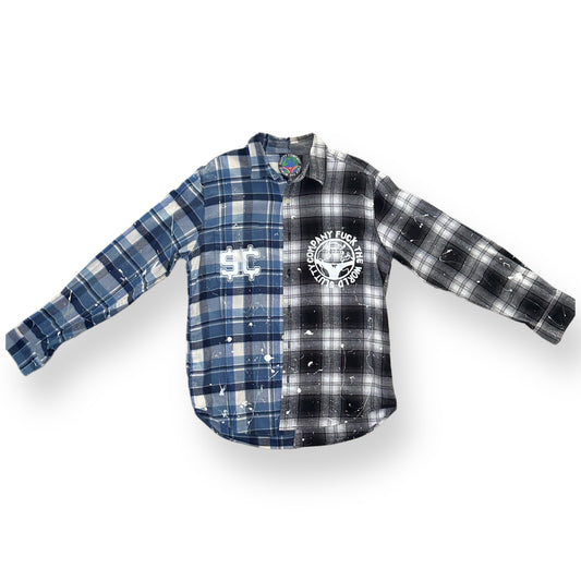 Blue/Black Flannel